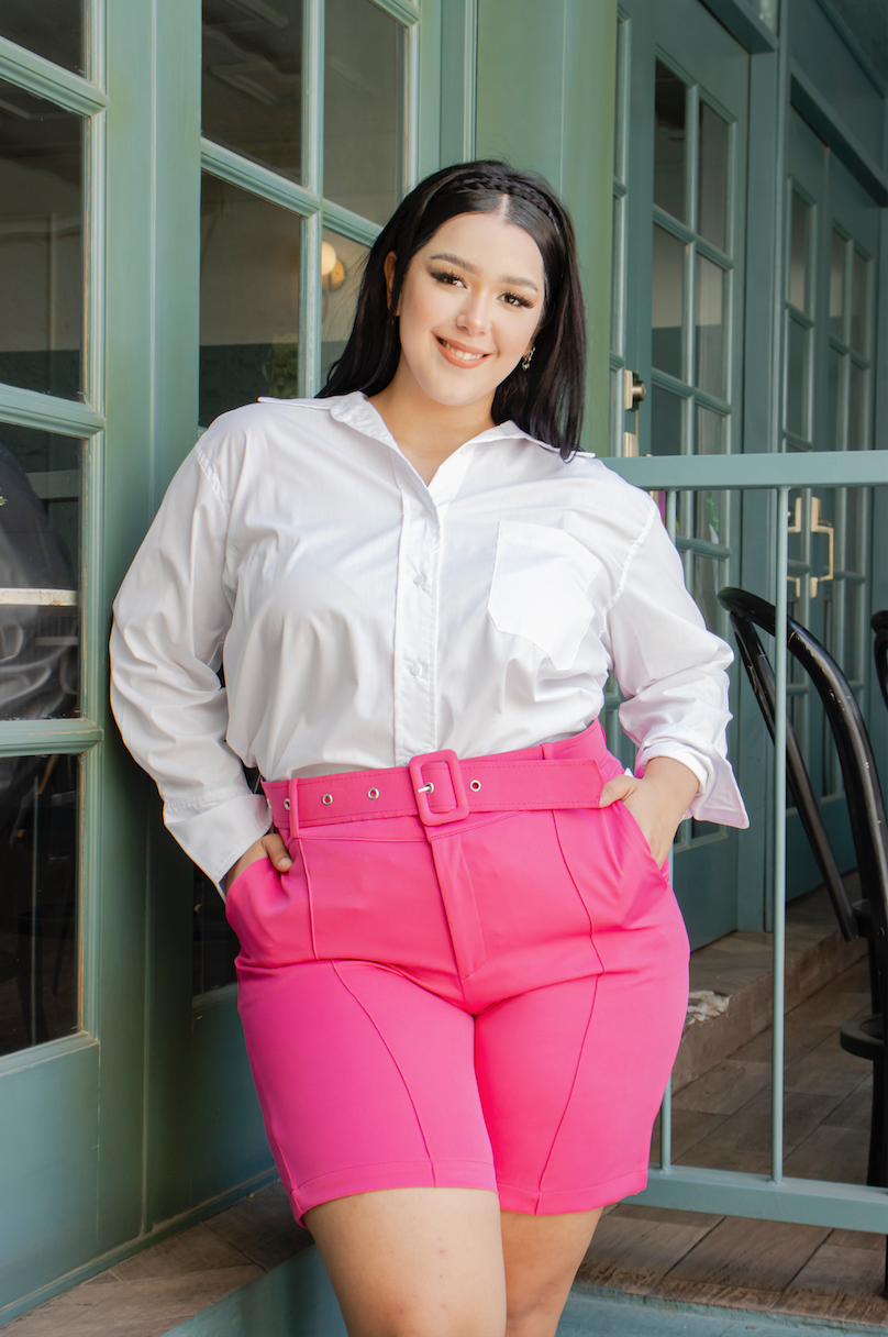 Outfits Short De Vestir Para Fiestas Mezclilla Short Con Blusa De