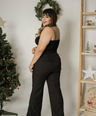 Pantalon vestir recto con cinto