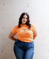 Blusa con abertura