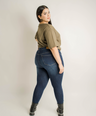 Jeans skinny deslavado