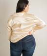 Blusa Camisera en Satin