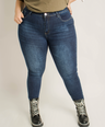 Jeans skinny deslavado