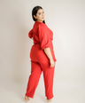 Jumpsuit moda con lazo