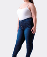 Jeans skinny deslavado
