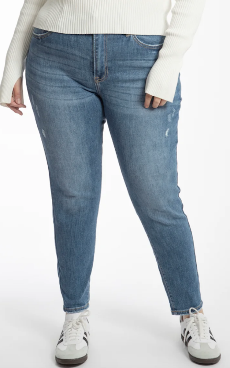 Jeans de Mezclilla Skinny