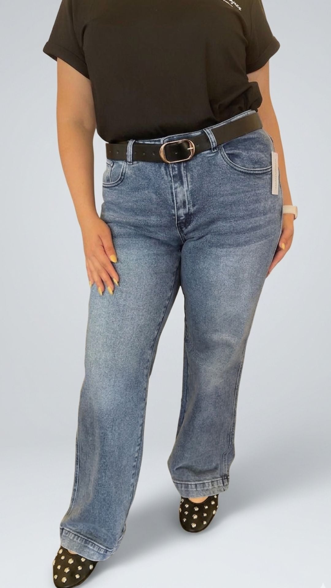 Jeans Mezclilla Wide