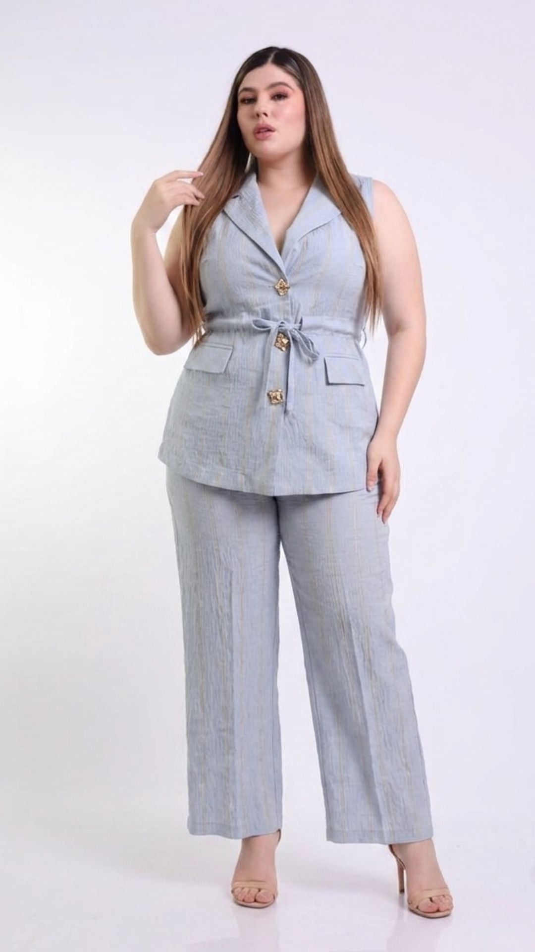 Set De Pantalón Chaleco