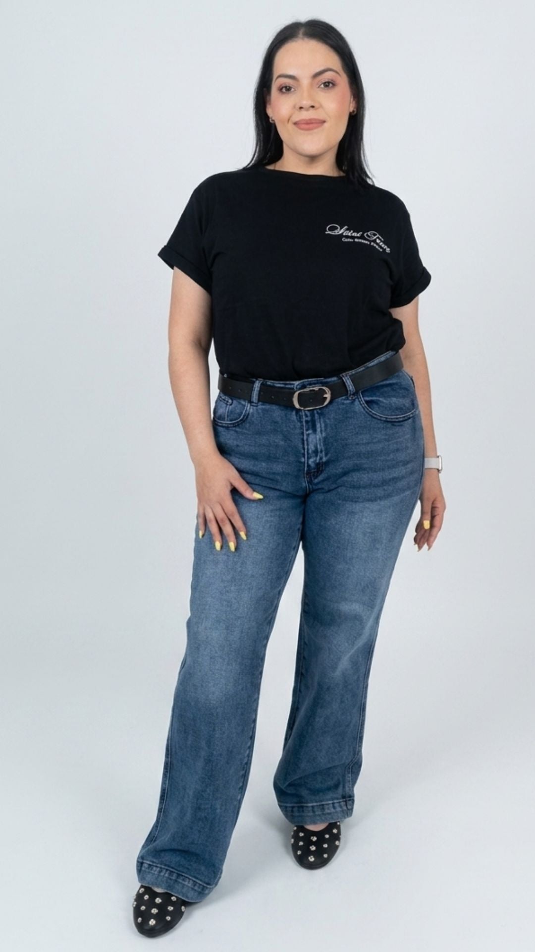 Jeans Mezclilla Wide