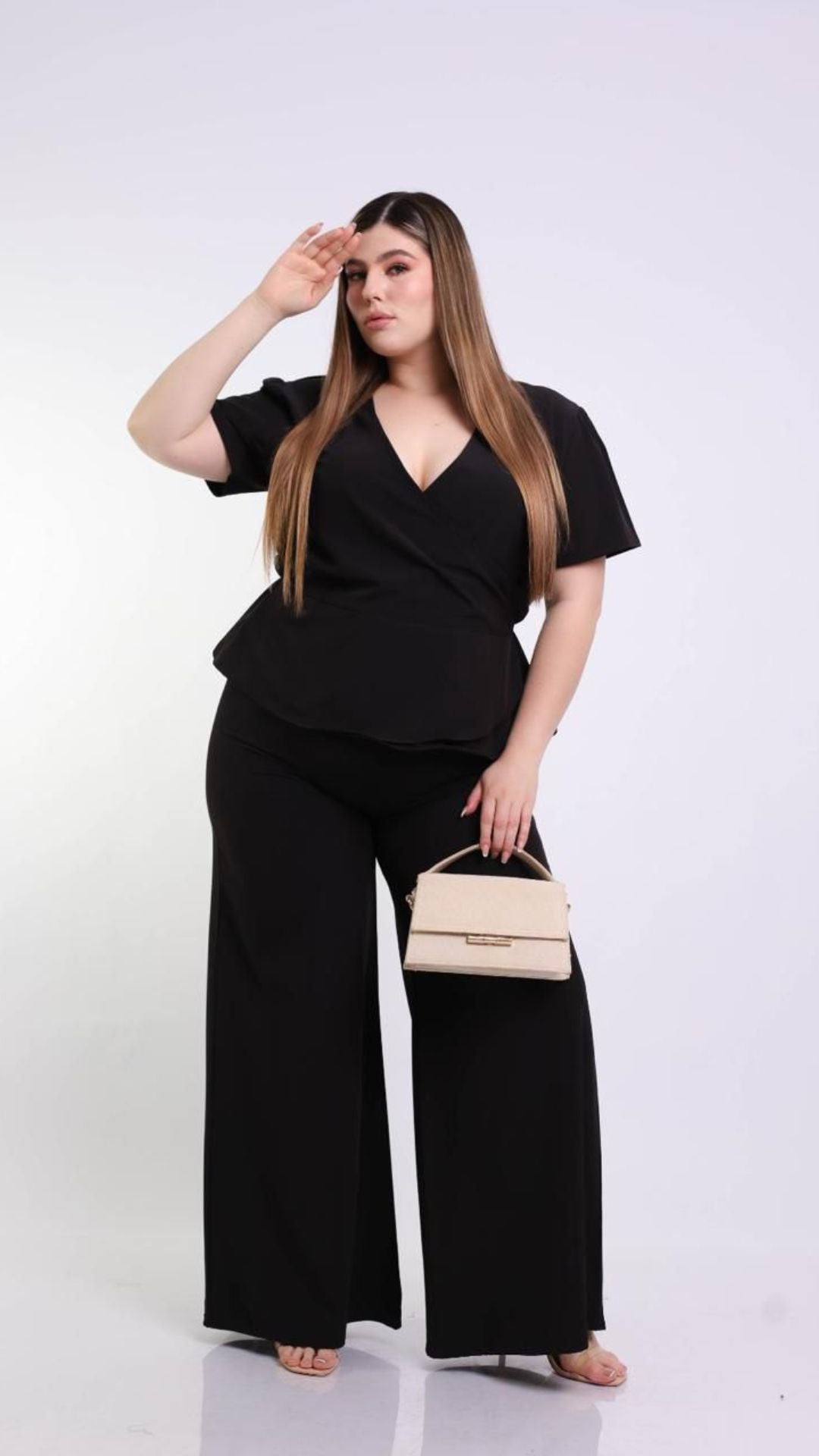 Set Blusa Y Pantalon Manga Corta
