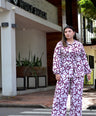 SET BLUSA Y PANTALON ESTAMPADO