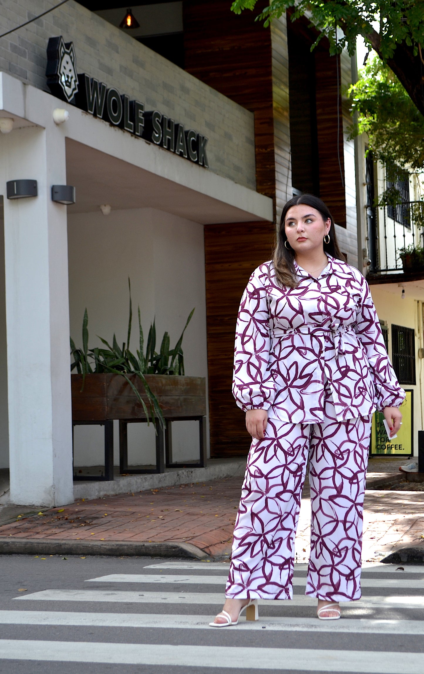 SET BLUSA Y PANTALON ESTAMPADO