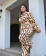 SET BLUSA Y PANTALON ESTAMPADO