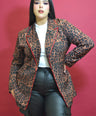 Blazer Animal Print