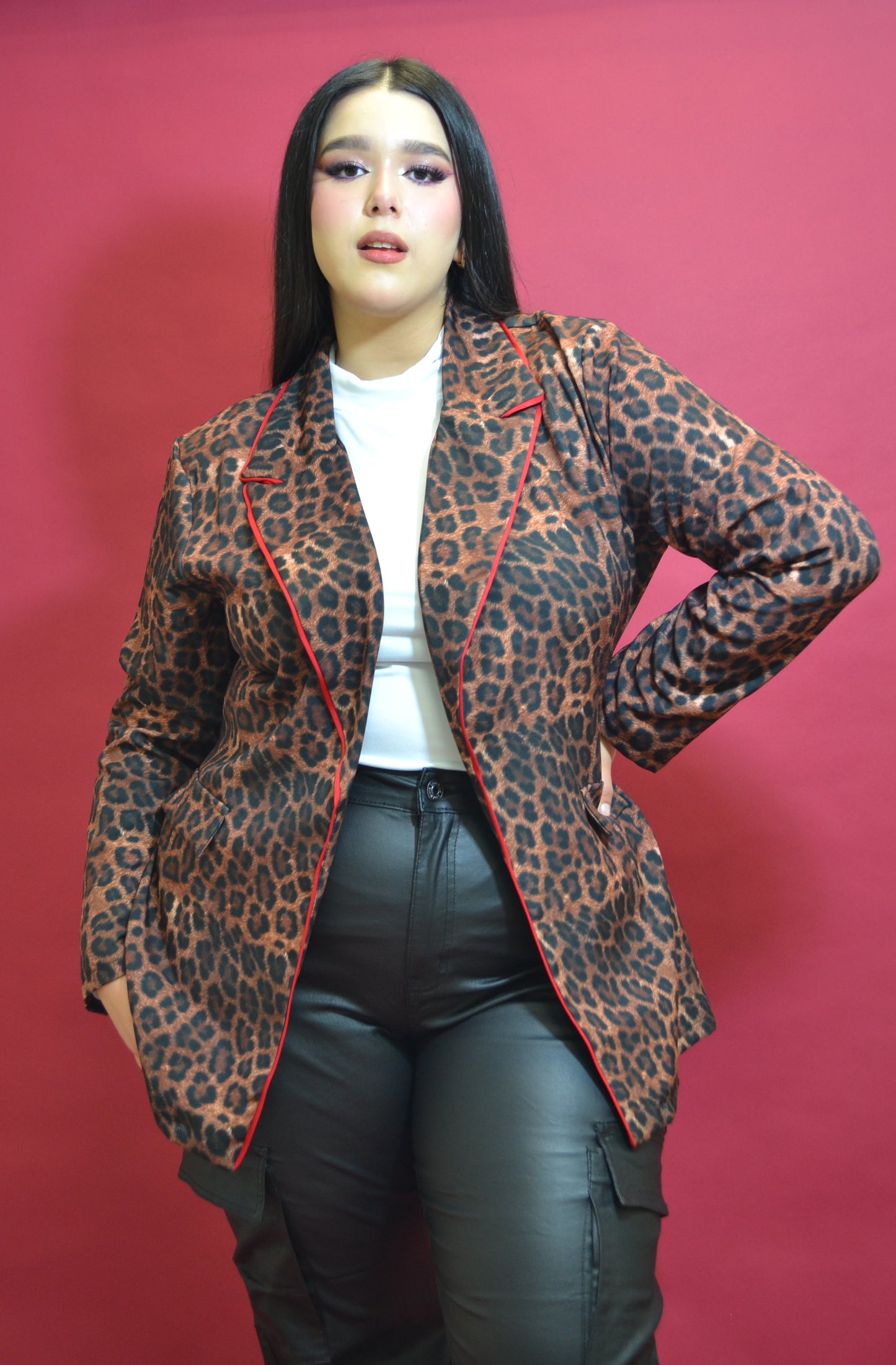 Blazer Animal Print