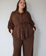 Set De Blusa Manga Larga  y Pantalón