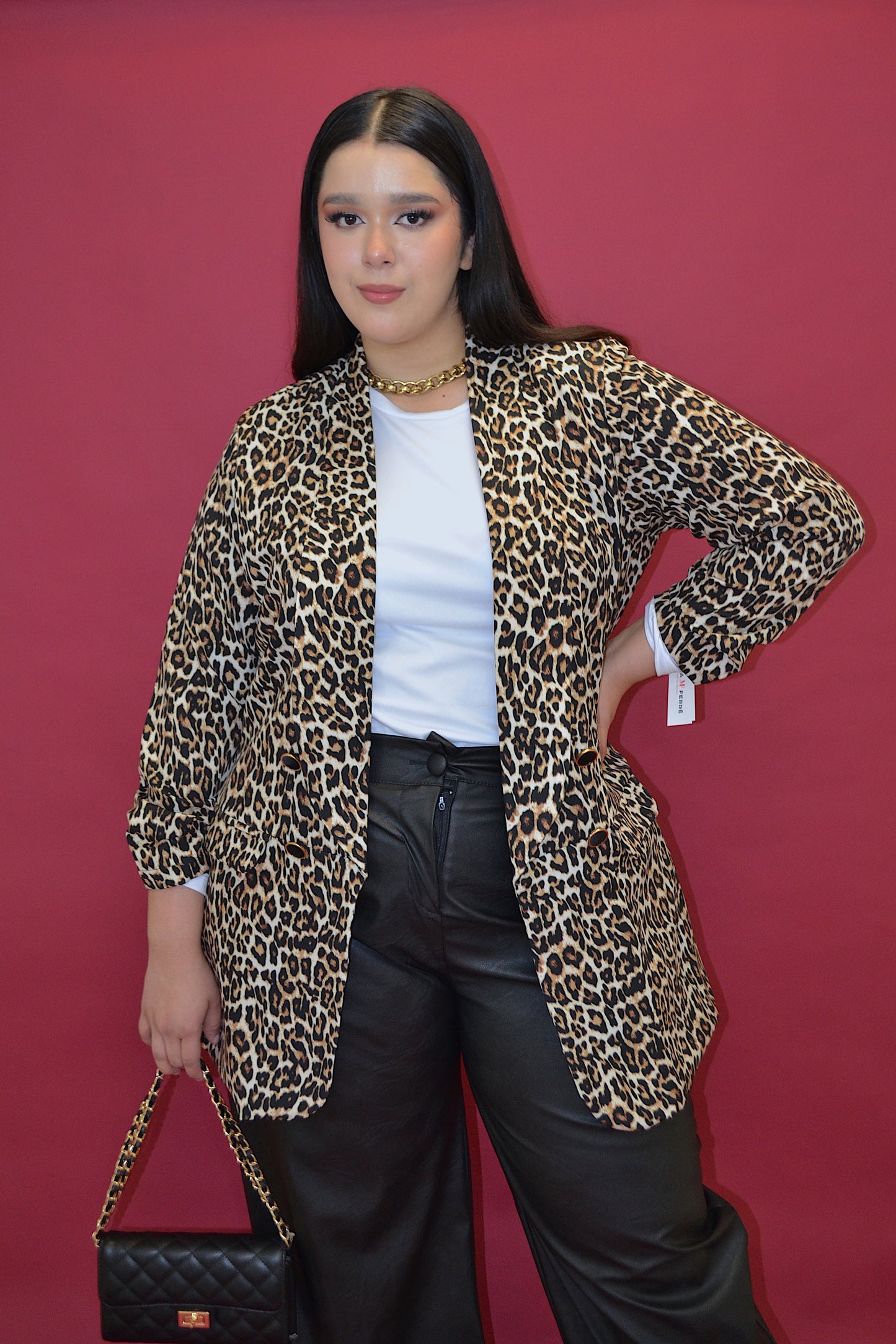 Blazer Animal Print