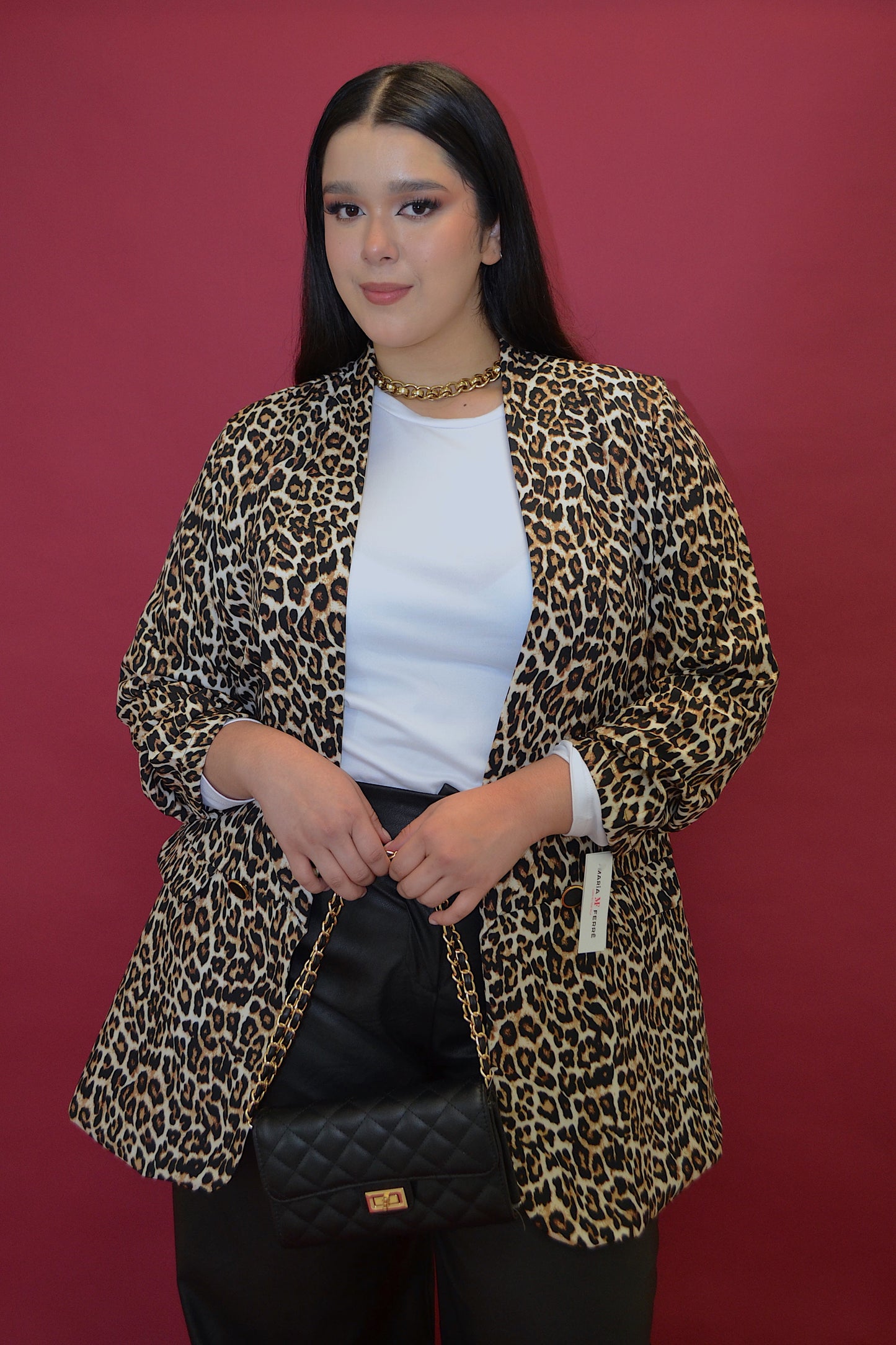 Blazer Animal Print