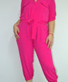 Jumpsuit moda con lazo