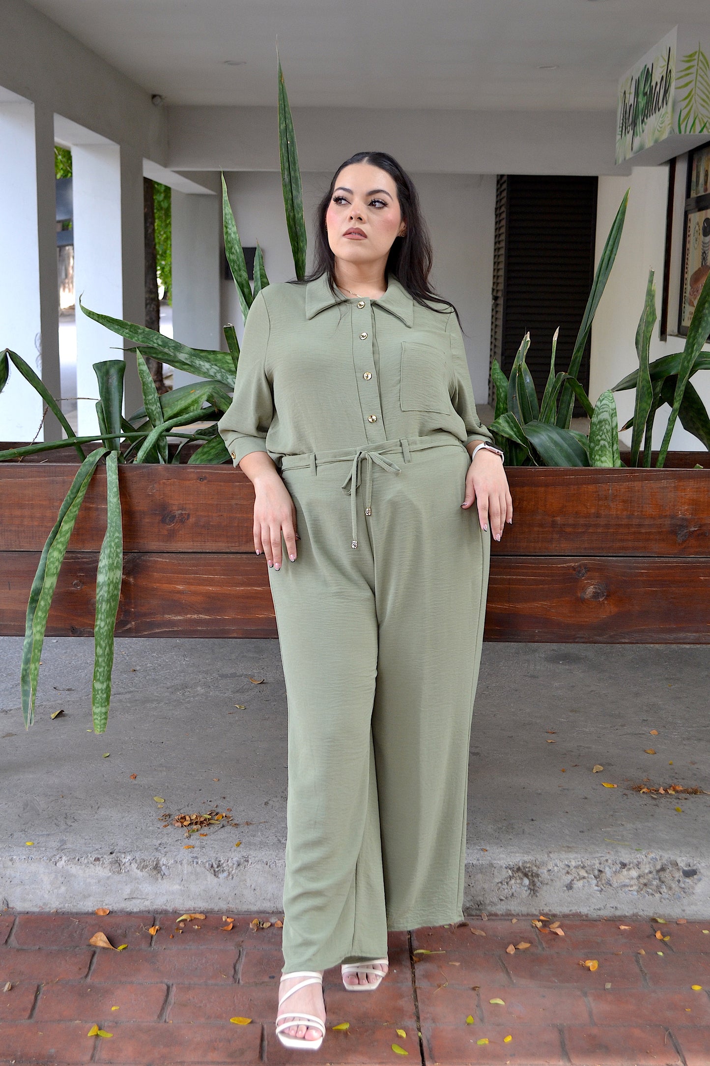 Set De Blusa Manga corta  y Pantalón