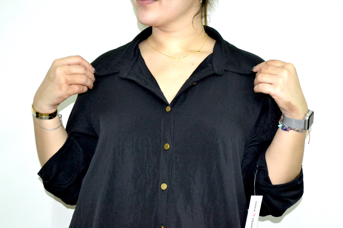 Blusa corte asimétrico