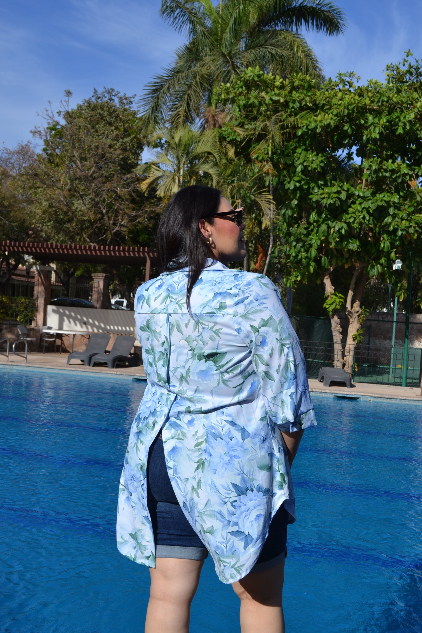 Blusa Camisera Estampada