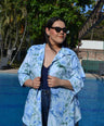 Blusa Camisera Estampada