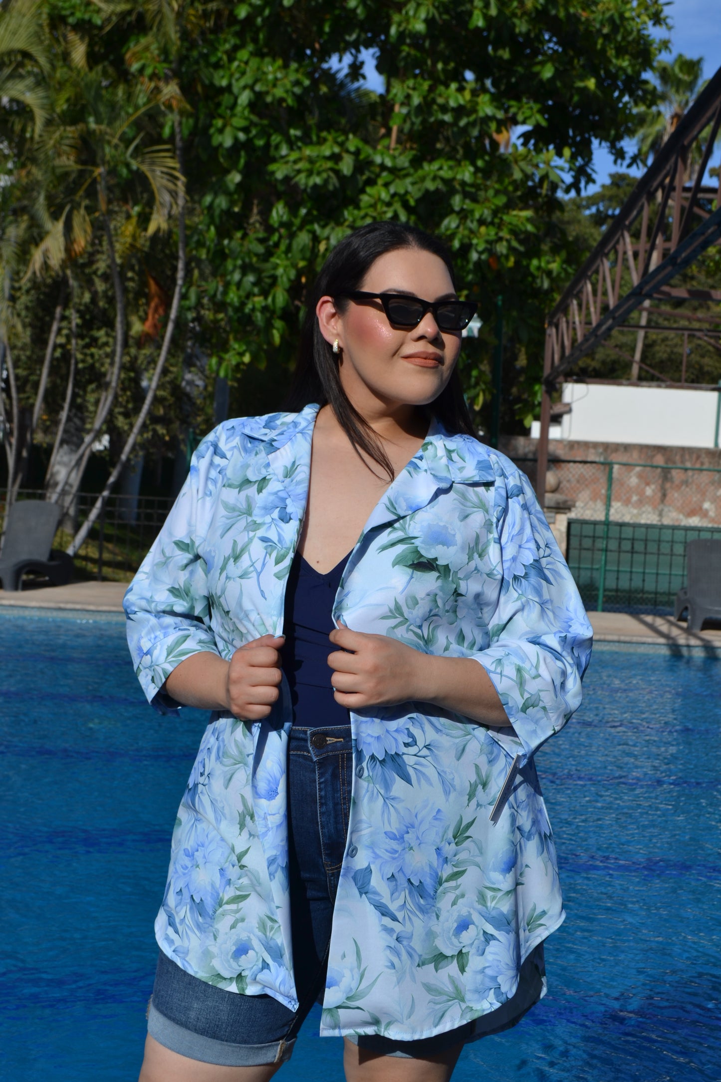 Blusa Camisera Estampada