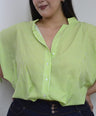 Blusa camisera a rayas