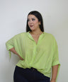 Blusa camisera a rayas