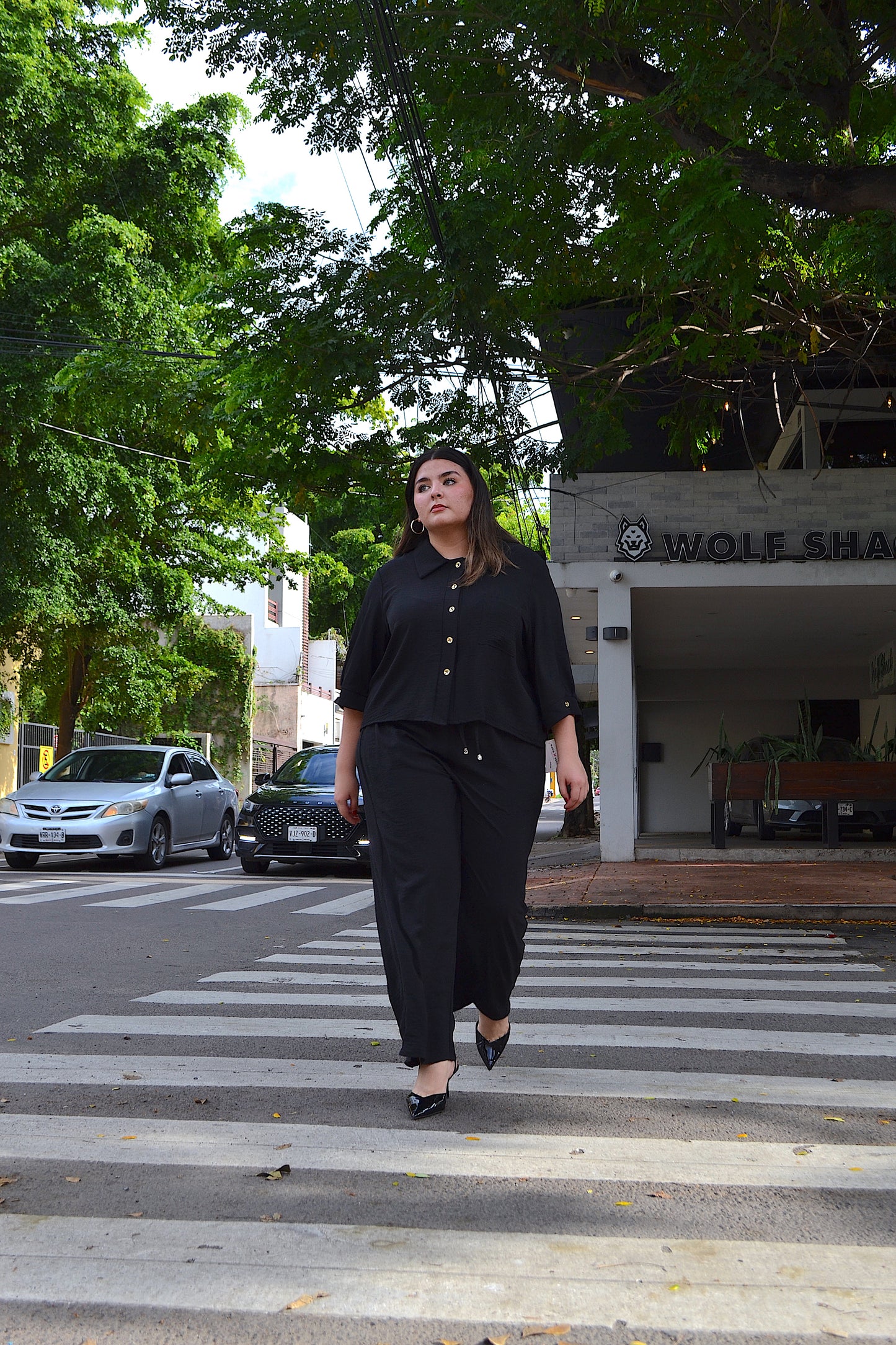 Set De Blusa Manga corta  y Pantalón