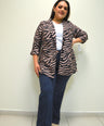 Blazer Estampado Animal Print