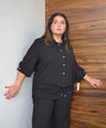 Set De Blusa Manga corta  y Pantalón