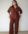 Set De Blusa Manga 3/4  y Pantalón