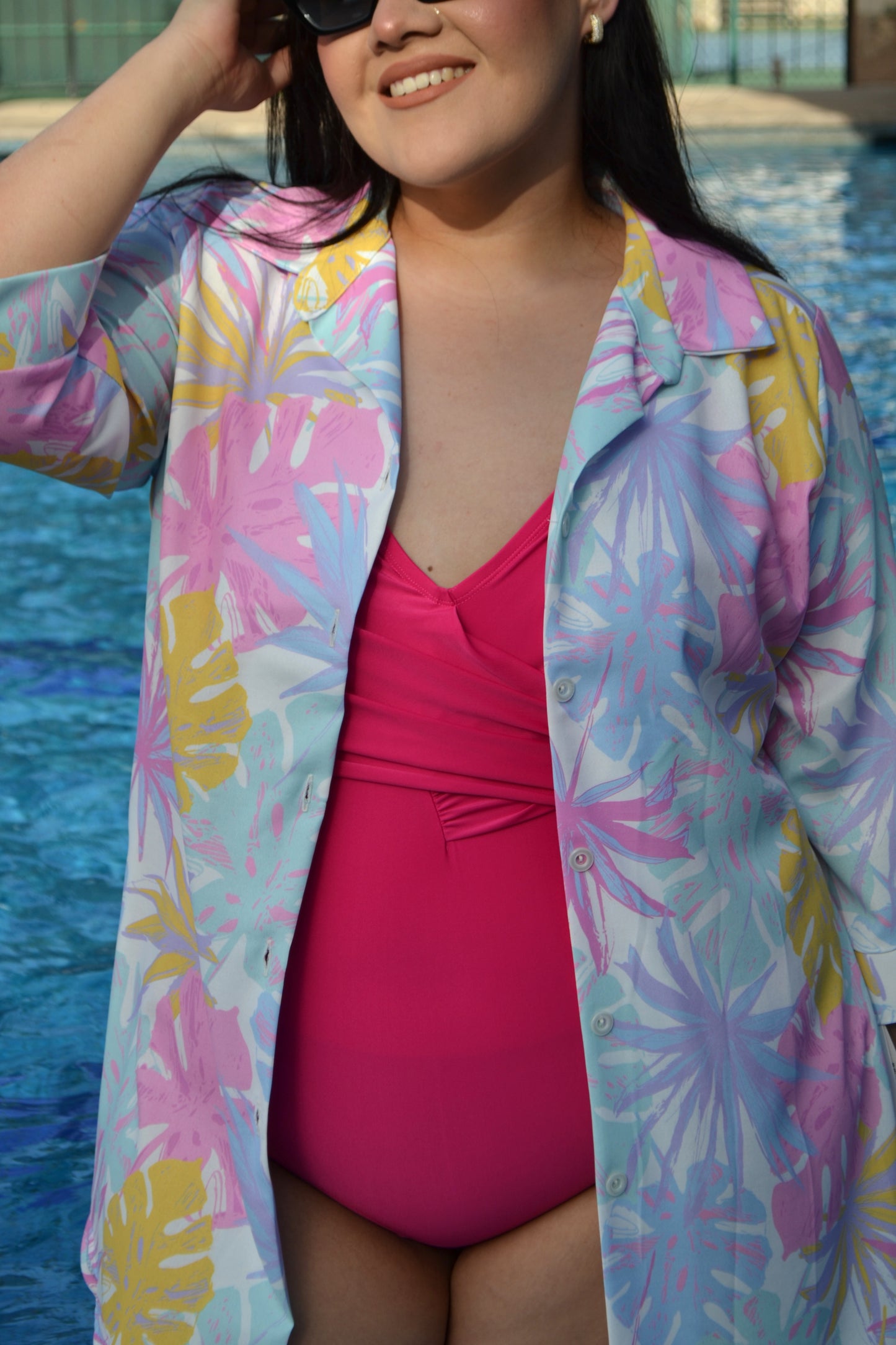 Blusa Camisera Estampada