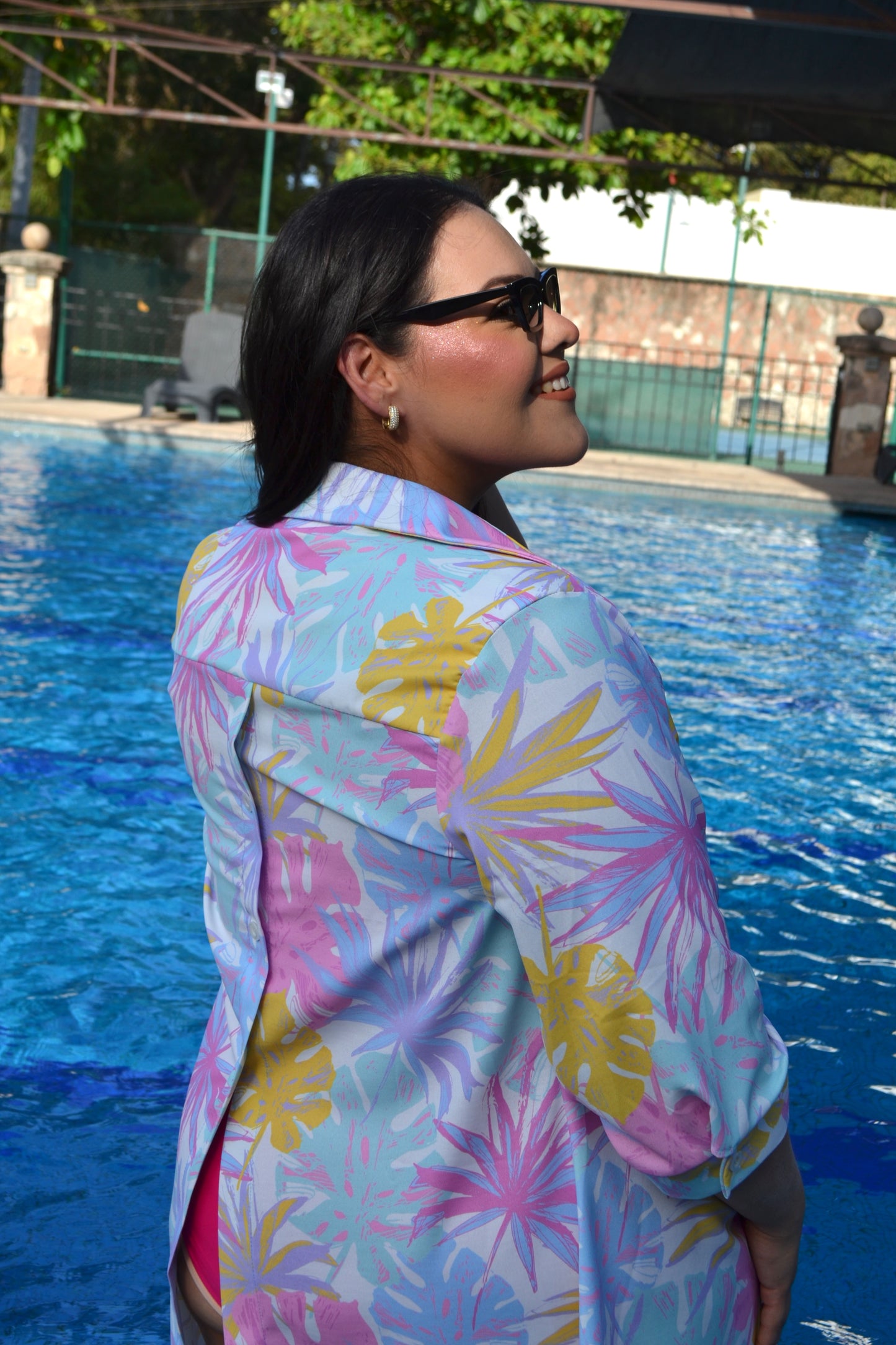 Blusa Camisera Estampada