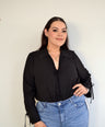 Blusa Manga Larga con Moños