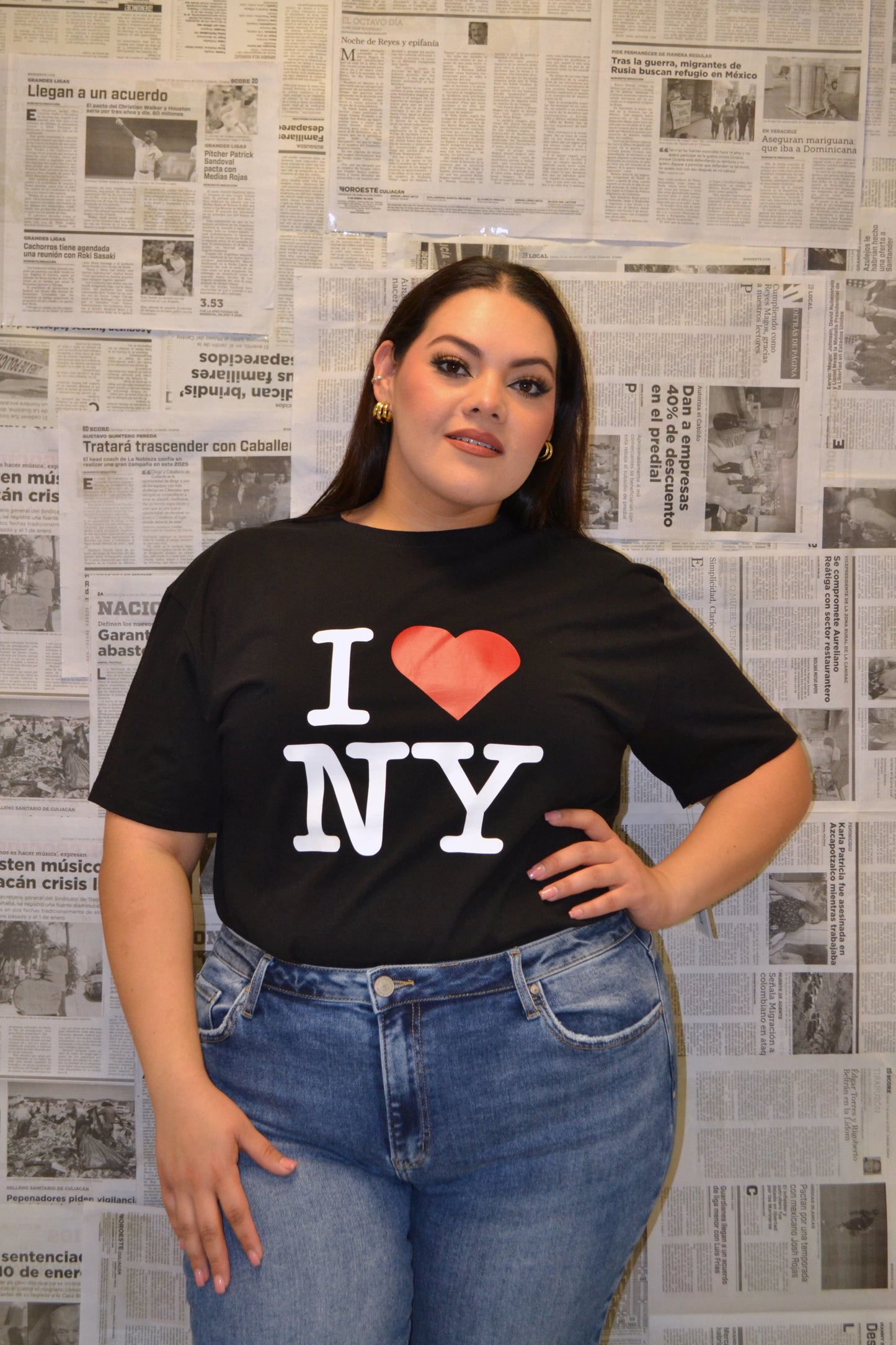 Camiseta Estampada NY