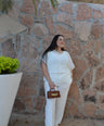 Set De Blusa y Pantalón Tejido