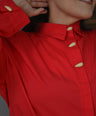 Blusa camisera manga larga