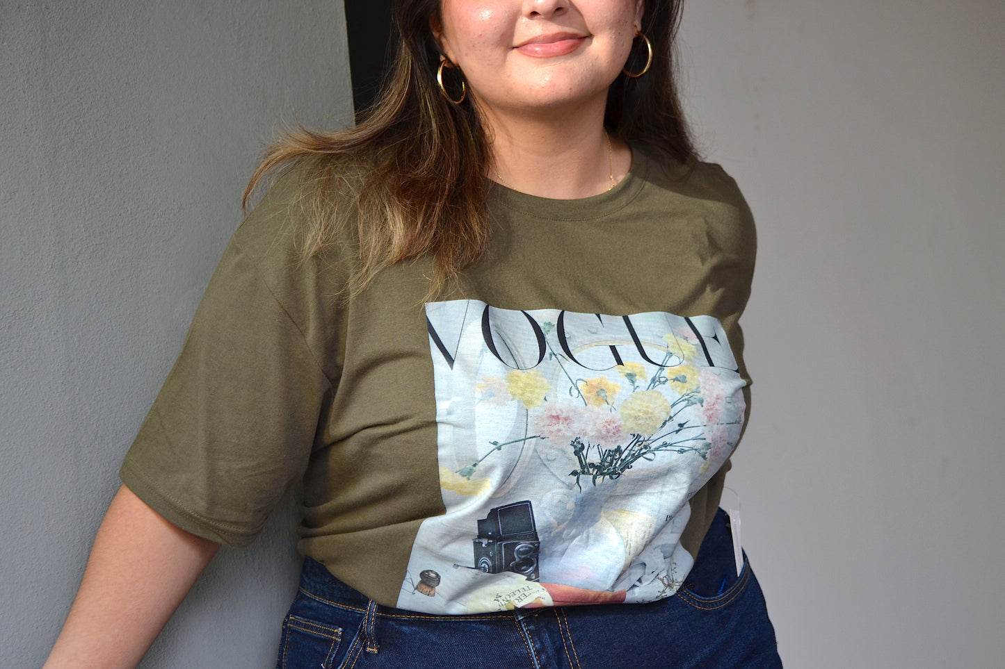 Camiseta Estampada Vogue