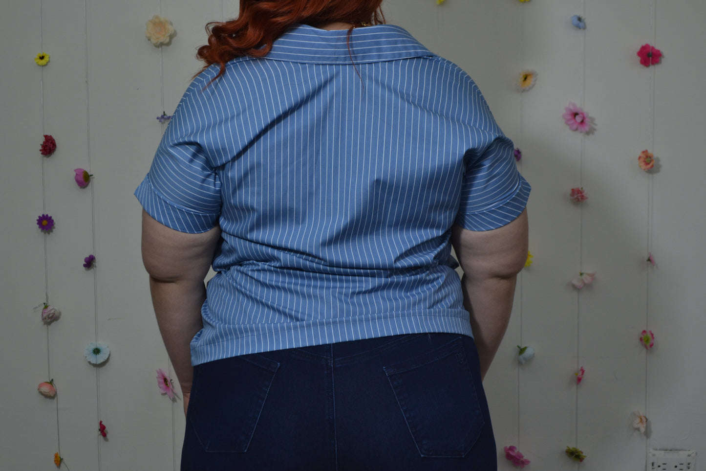Blusa Camisera Rayada