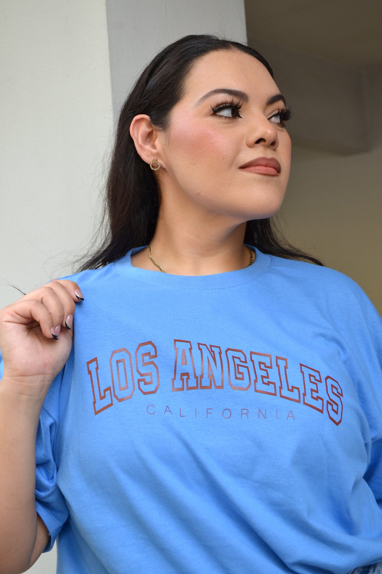Camiseta Estampada Los Angeles