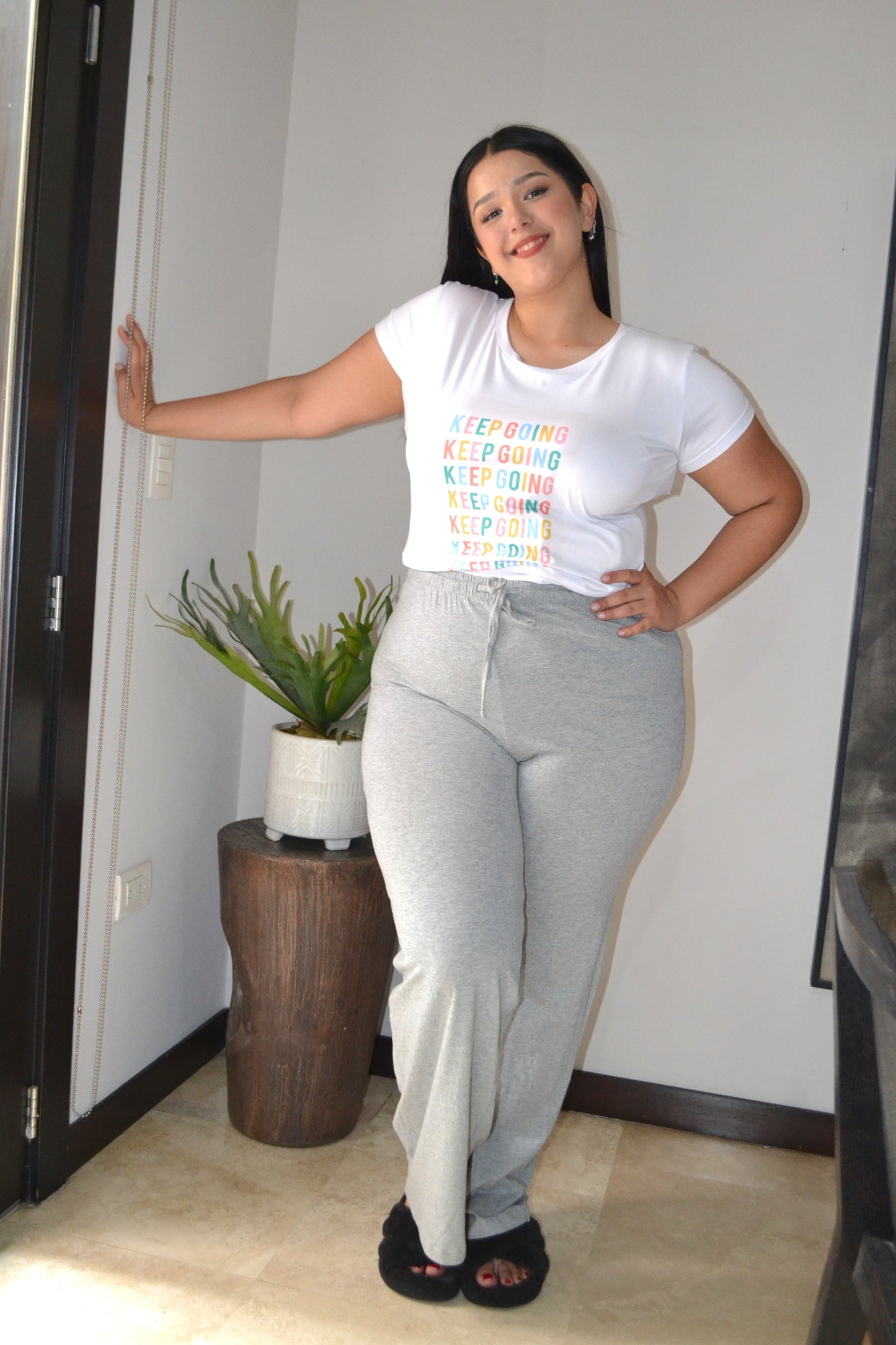 Pants de pijama con cordón