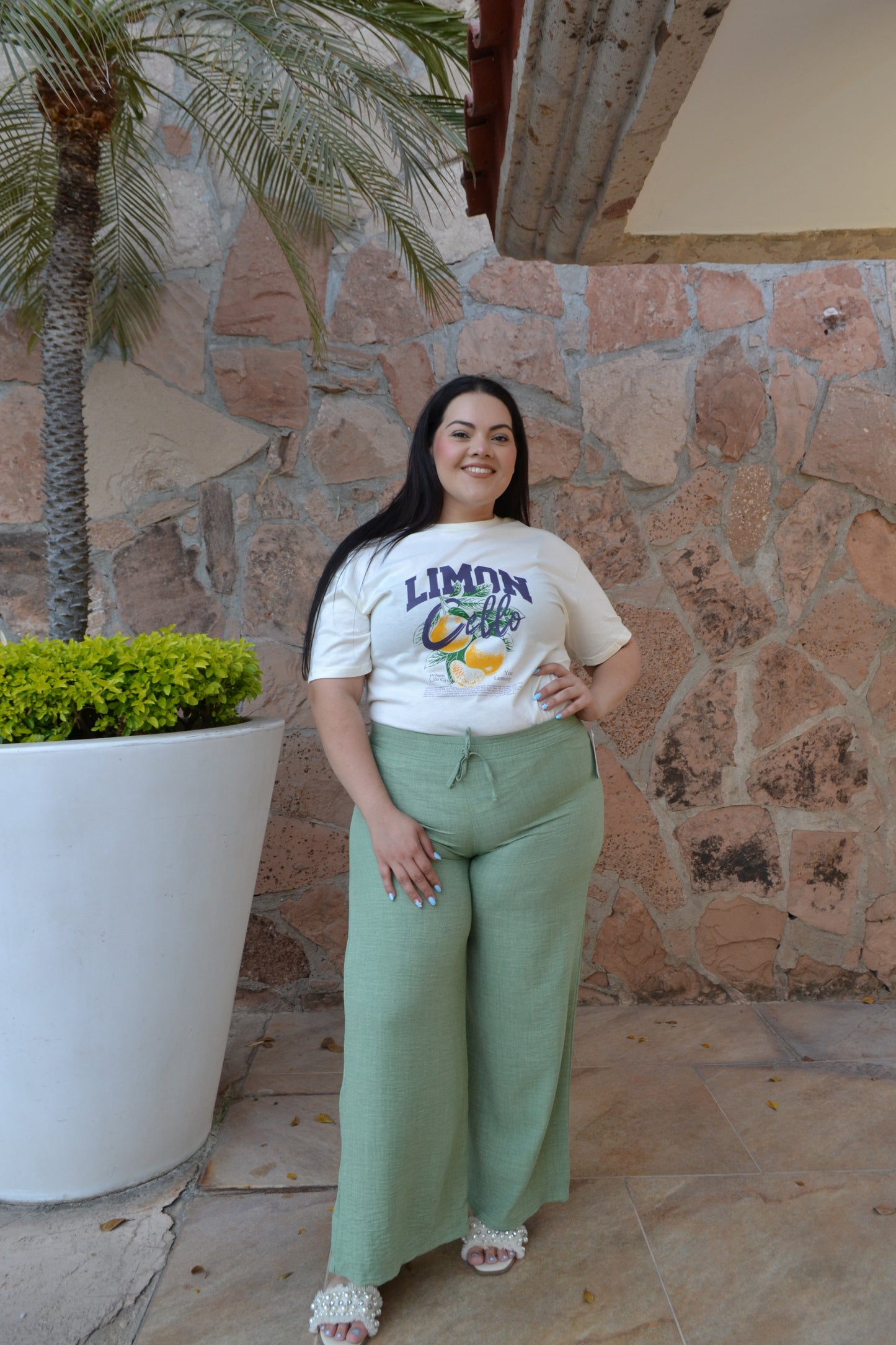 Pantalón Moda De Vestir Flare