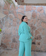 Set De Blusa Manga Larga  y Pantalón