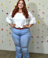 Jeans Flare Deslavado