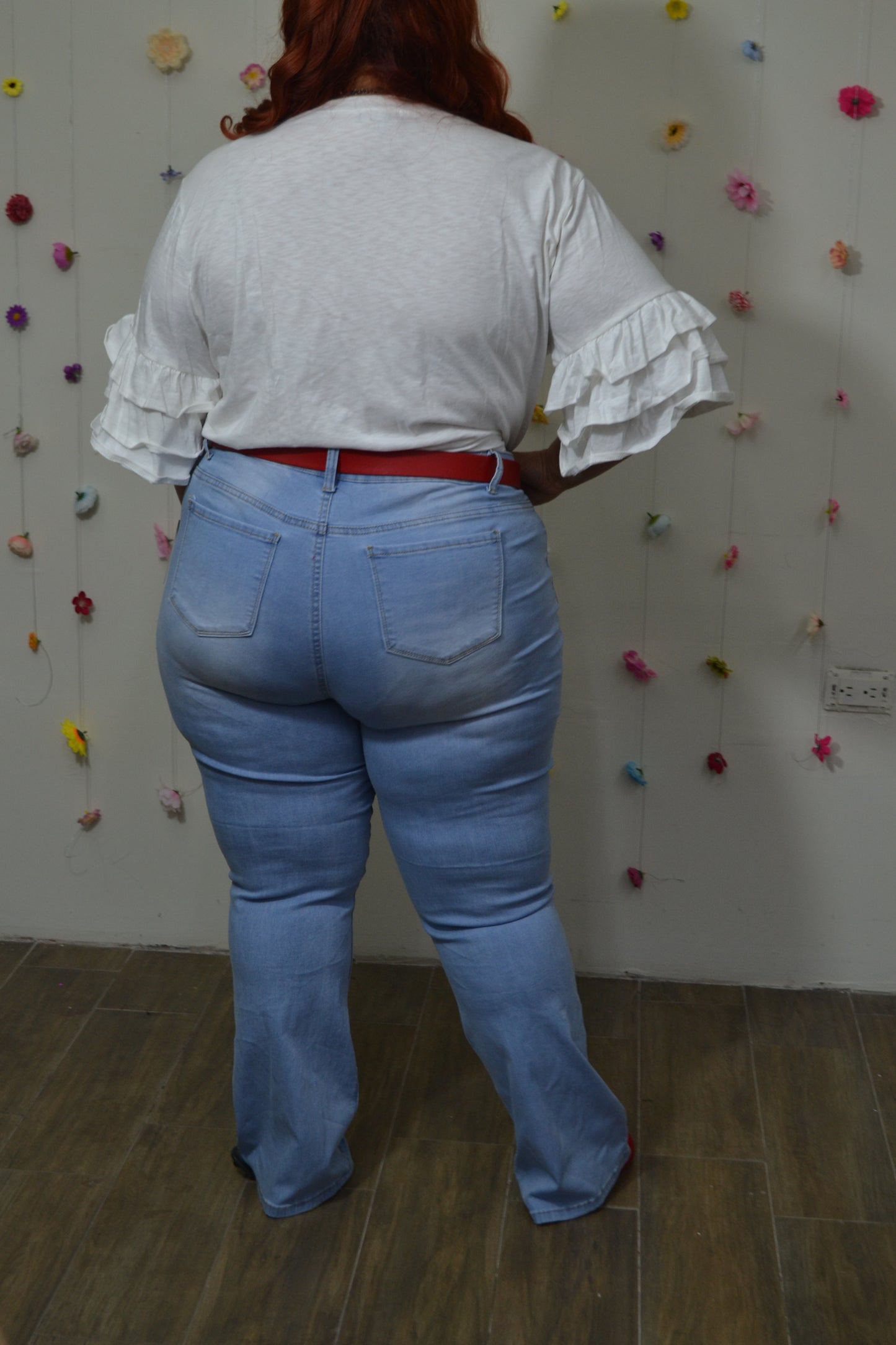 Jeans Flare Deslavado