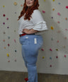 Jeans Flare Deslavado
