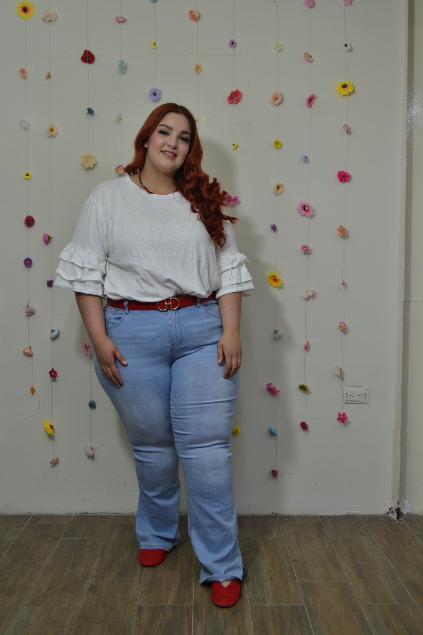 Jeans Flare Deslavado