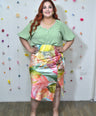 Falda En Satin